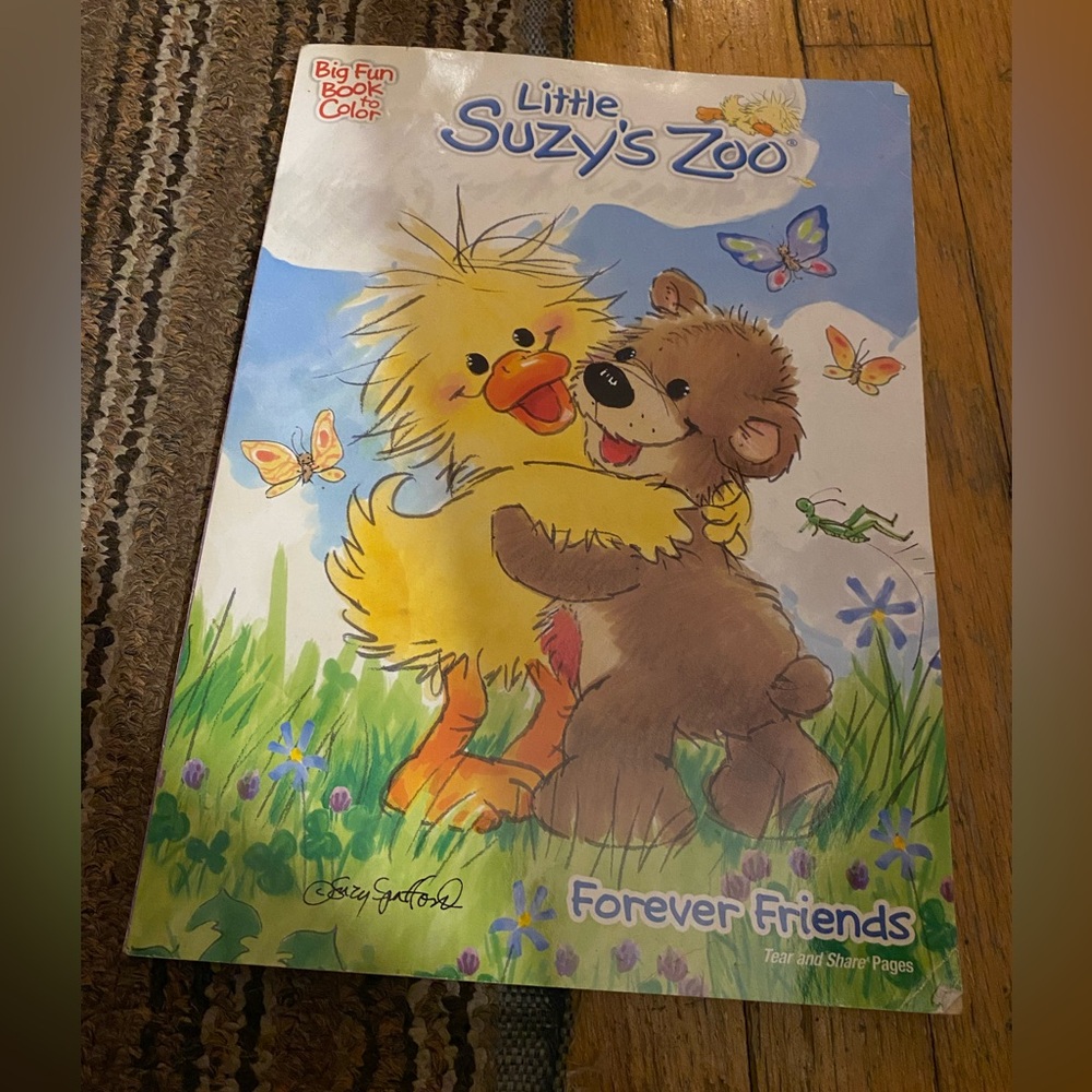 Kids Little Suzy’s Zoo Forever Friends Big Fun Book colour & activity